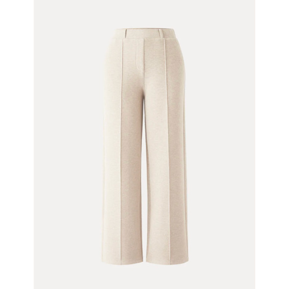 OGL Pants - OGL HOT ITEM! High Waisted Straight Leg Pull On Pant NWT SIZE S BEIGE